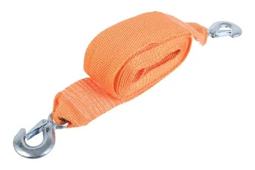 трос буксировочный! лента, 10т, 5м, с крюками, с сумкой\ BRX0080029 BRIX