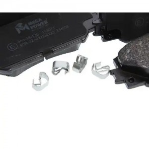 Колодки тормозные TOYOTA Auris (06-12) (Япония),Corolla (07-13) передние (4шт.)  350-33-130 MEGA POWER