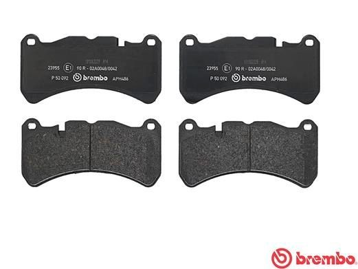 Колодки тормозные P50092 P50092 BREMBO
