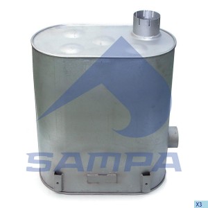 Глушитель RENAULT Premium (ЕВРО-1) SAMPA 079177 SAMPA