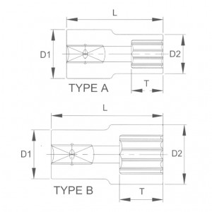 R4009 Головка торцевая super lock 1/2' 9 мм R4009 LICOTA TOOLS