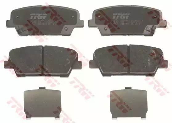 Колодки задние HYUNDAI SANTA FE II, KIA SORENTO II GDB3499 GDB3499 TRW