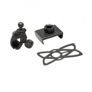 Держатель телефона велосипедный (поворотный механизм) ABS-пластик, силикон LECAR000120409 LECAR