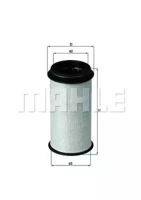 Фильтр масляный SOX 1 MAHLE KNECHT