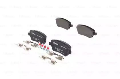 Колодки тормозные ЛАДА Vesta,Largus RENAULT Logan,Clio NISSAN Micra,Note передни 0986494592 BOSCH