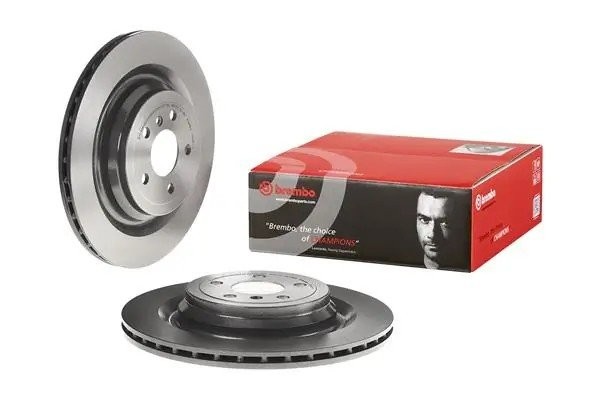 Диск тормозной MERCEDES GL (X166) задний (1шт.) BREMBO 09.A961.11 BREMBO