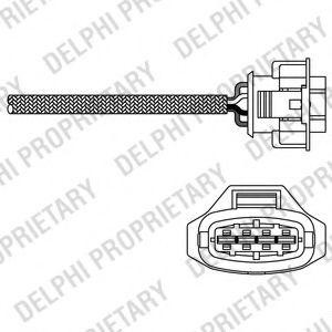 лямбда-зонд!\ Opel Agila/Astra/Corsa 1.0-1.2i 00> ES2031512B1 DELPHI