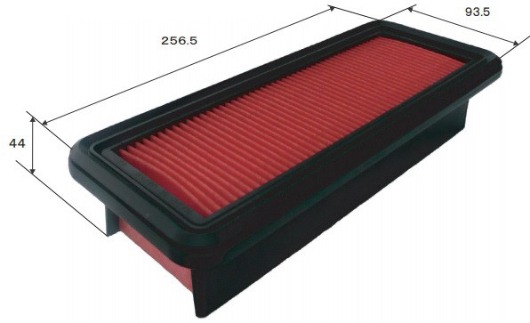 Фильтр воздушный NISSAN MICRA K13 1.2 11-, NOTE 1.2 12-20 A22009 A22009 AZUMI