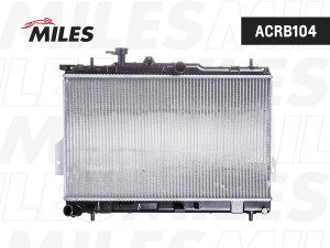 Радиатор (паяный) HYUNDAI MATRIX 01- 1.6/1.8 MT ACRB104 ACRB104 MILES