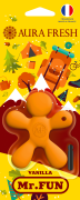 Ароматизатор на дефлектор полимерный (vanilla) 23г Mr.Fun AURA FRESH 23180 AURA FRESH