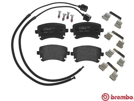 P85064 897 02 !колодки дисковые з.\ VW Phaeton 6.0/5.0TDi, Audi A6 4.2 02> P85064 BREMBO