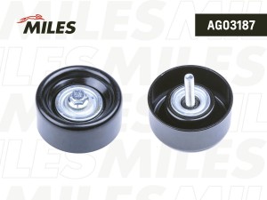 Ролик ремня приводного OPEL/GM/SAAB 2.0/2.4 08- (INA 532061410) AG03187 AG03187 MILES