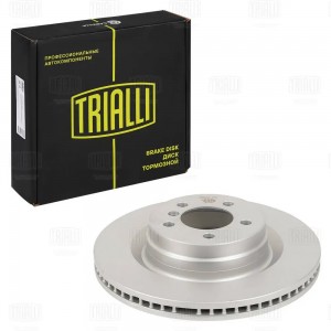 Диск торм. Land Rover Range Rover III (02-) перед. d=344 (окраш.) (DF 270070) DF270070 TRIALLI