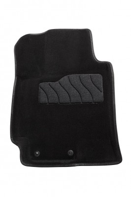 Коврик салона HYUNDAI Solaris (17-) 3D 3-х слойная конструцкия черный (5 предм.) 88511 SEINTEX