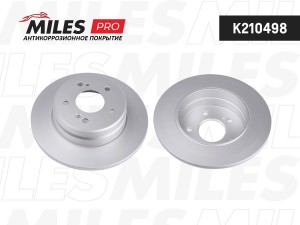 Диск тормозной (серия PRO с антикоррозионным покрытием) MERCEDES-BENZ W202/W203/ K210498 MILES