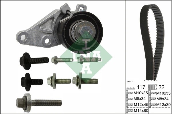 FORD FOCUS I (1998-2004) 530 0140 10 INA