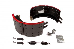 колодка тормозная! 420x180mm 2шт к-кт на колесо полн. уст. компл. с роликами WVA M2530001 MARSHALL