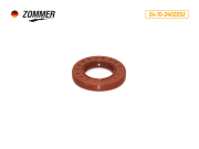 Сальник редуктора моста ГАЗель, ГАЗ Волга (заднего) 42*75*10 (красный) Z24102402052 ZOMMER
