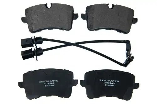колодки дисковые задние! Audi A6/A7/A8 2.0TFSi-6.3/2.0TDi-4.2TDi 09> Z07545 ZENTPARTS