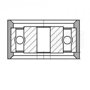 Ролик ремня ГРМ для а/м УАЗ 514 дв. Евро-4 обводной "TRIALLI" CM6064 TRIALLI