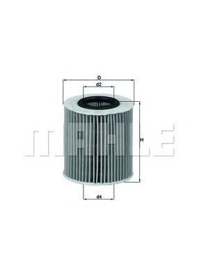 BMW E46/E87/E90 1.6-1.8 L OX166/1D MAHLE KNECHT