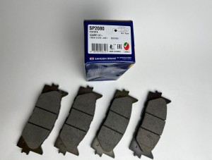 Колодки тормозные TOYOTA Camry (V40) (06-) LEXUS ES350 (06-) передние (4шт.) SAN SP2080 SANGSIN