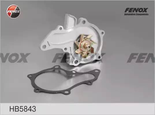 помпа!\ Toyota Carina/Corolla 1.6i 92-00 HB5843 FENOX