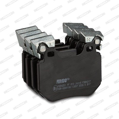 GDB1795 [34216784808] !колодки дисковые з.\ BMW E88/E82 3.5i 07> FDB4217 FERODO