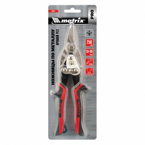 Ножницы по металлу 250мм прямые MATRIX 78322 MATRIX