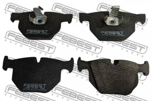 Колодки задние BMW X5 E70 2006-2013 1901-F16R 1901-F16R FEBEST