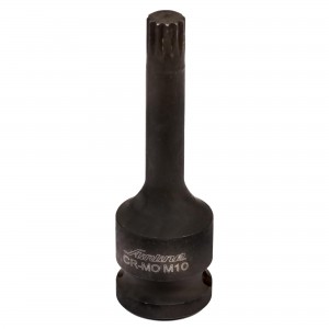 Головка ударная торцевая 1/2 DR внешний SPLINE M10 (ATAS035) ATAS035 AIRLINE