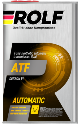 Rolf ATF Dexron VI (1L) (металл) жидкость гидравлическая!\ ATF D VI 662565 ROLF