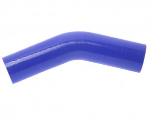 Патрубок ЗИЛ-130 радиатора нижний (L=305мм,d=50) силикон MEGAPOWER 130-16-005 MEGA POWER