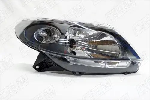 Фара правая Renault Sandero 1 (2009-2014) Stepway, черная OEM0117FR OEMPARTS