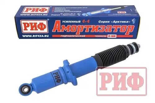 Амортизатор TOYOTA Land Cruiser Prado (96-02) передний (лифт 45мм) РИФ PLT244 RIF