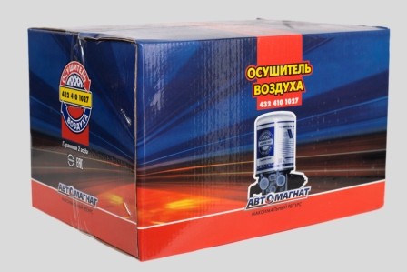 осушитель воздуха !с подогревом и картриджем,ан.Wabco, Pmin 10bar,Pmax 13bar,M22 4324101027 AVTOMAGNAT