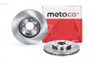 Диск тормозной передний вентилируемый 3050170 METACO