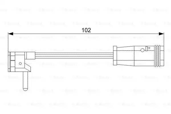 MERCEDES BENZ C209 CLK/ W211E 1 987 473 019 BOSCH