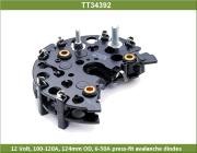 диодный мост!\ Audi A4/A6 1.6-1.9/2.4-2.8 96-05, MB W202/S202/903 all 95-06 TT34392 TESLA TECHNICS