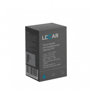 Лампа галогенная H16 12V 55W (PG20-3) LECAR000031301 LECAR