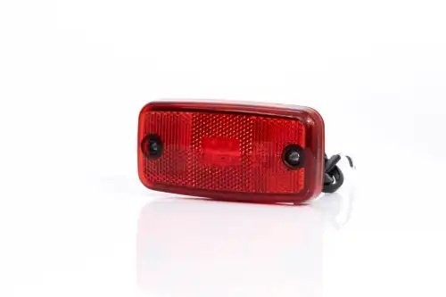 фонарь габаритный! LED, красный, 110х54, с проводом 0.5м\ FT019CLED FRISTOM