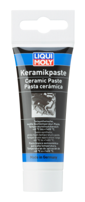 КЕРАМИЧЕСКАЯ ПАСТА KERAMIK-PASTE 50Г до 1400 С для свечей, тыльной стороны колод 3418 LIQUI MOLY
