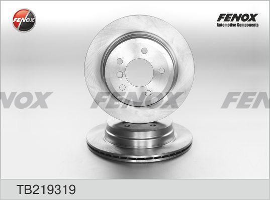 TB219319 диск тормозной! задн.\ BMW E90 2.0-2.5 05> TB219319 FENOX