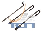 комплект крепления запасного колеса! к кронштейну\ SCHMITZ T900115 TSP