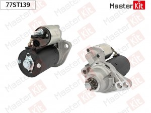 Стартер  VW CADDY III, GOLF VI, PASSAT 1.1kw 77ST139 77ST139 MASTER KIT