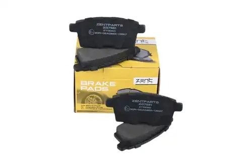 колодки дисковые задние! Mazda CX-7 2.3 Turbo MZR DISI 07> Z07551 ZENTPARTS