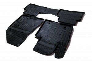 Коврик салона HYUNDAI Tucson 3 (15-) 3D резина черный (4 предм.) Premium SRTK PRHYTUCS15G02073 SRTK