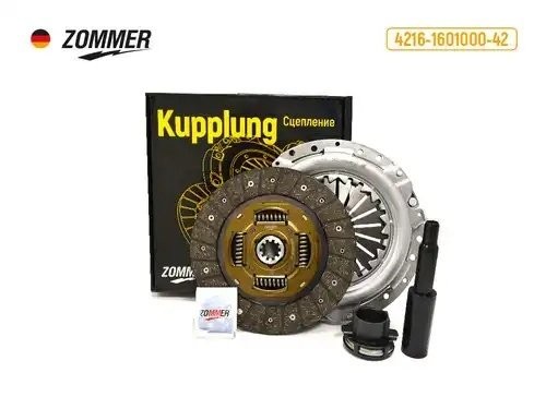 Комплект сцепления дв. 4216, Evotech А274 4216-1601000-42 ZOMMER