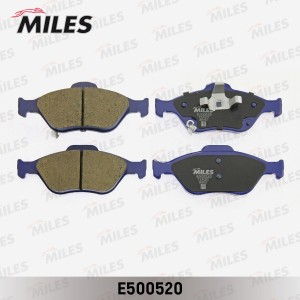 Колодки тормозные передние (Смесь CERAMIC серия PRO) TOYOTA YARIS 1.0-1.4 06- (T E500520 MILES