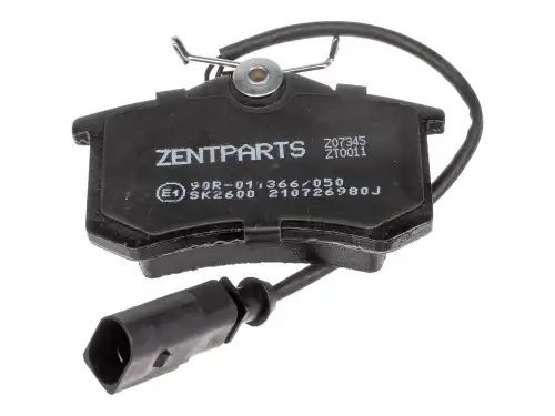 колодки дисковые задние!VW Sharan 1.8/2.0/1.9TDi,Ford Galaxy 1.9TDi 00> Z07345 ZENTPARTS